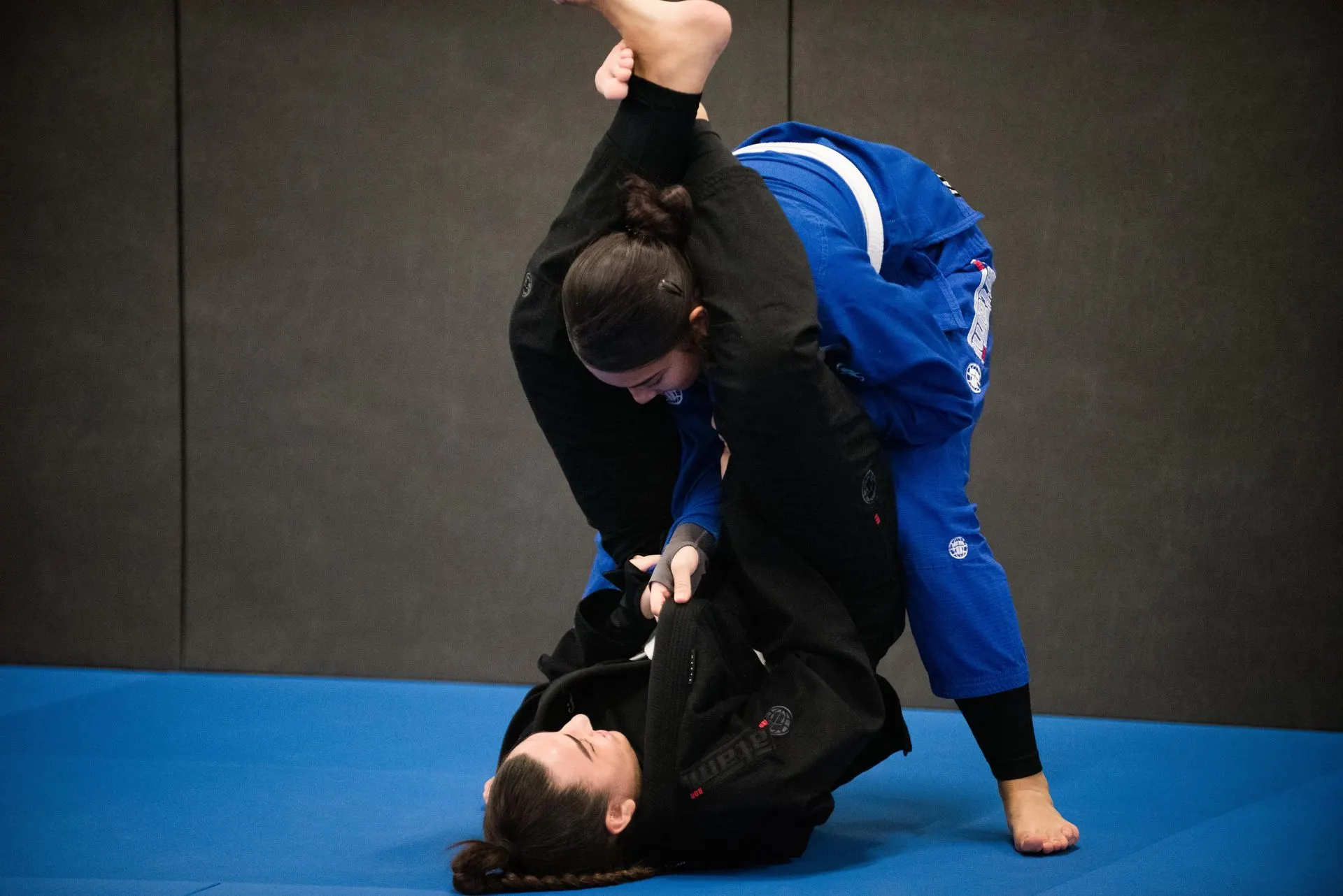 Combat entre pratiquantes au Ladies Mat Fifty du 14 janvier 2024