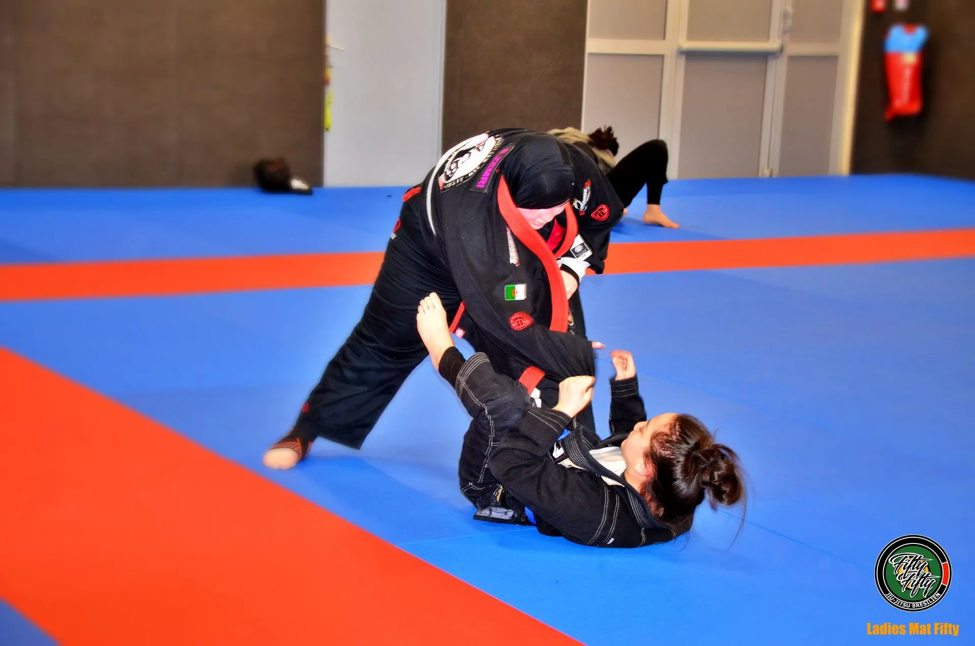 Combat entre pratiquantes au Ladies Mat Fifty du 12 janvier 2025