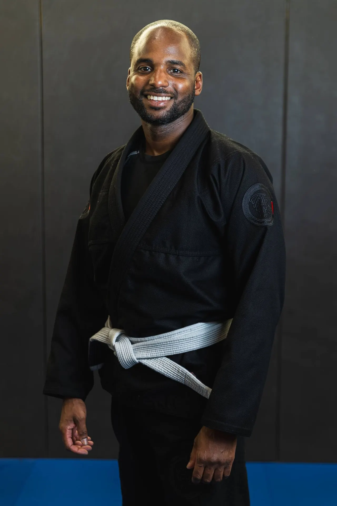 Portrait de Jean-Pierre Semedo, ceinture blanche